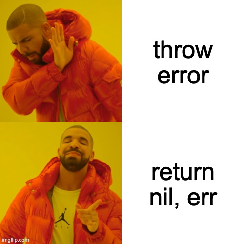 Errors as values